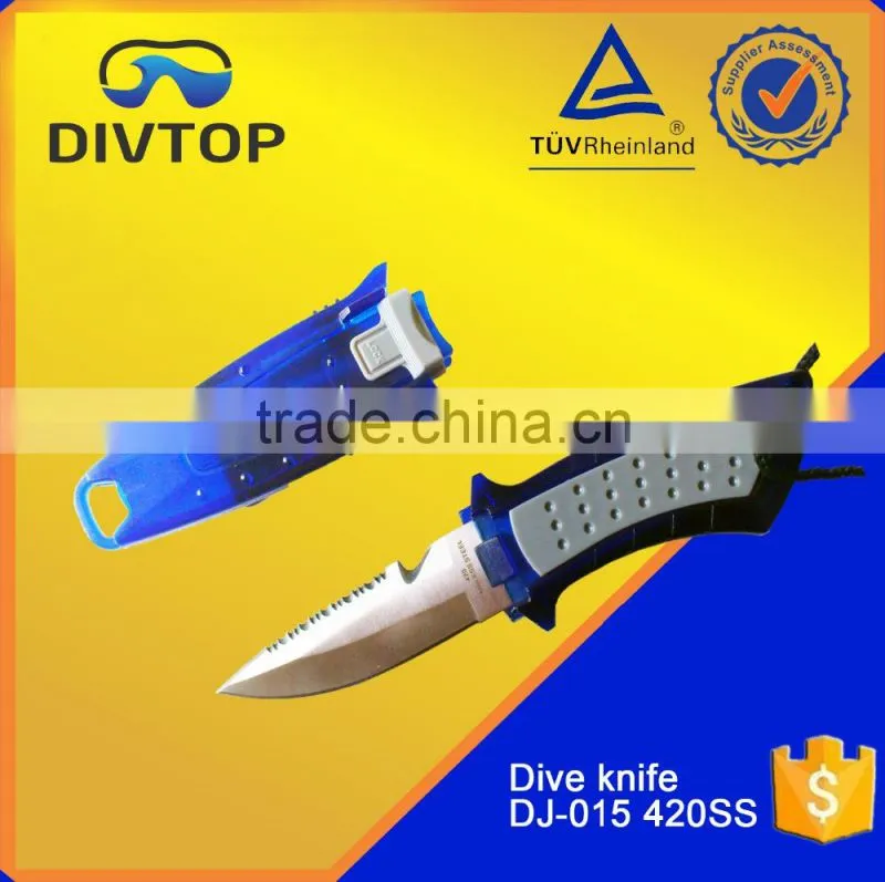 420 Stainless Steel ABS Handle Sword Drofessional Dive Knife