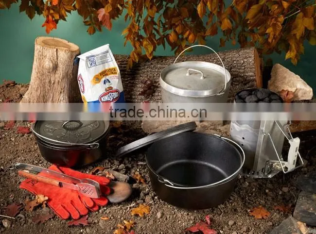 Wholesale China manufacturer color enamel cast iron round dutch oven