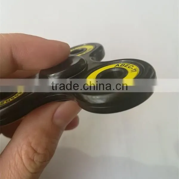 Long Spin time EDC 608 hybrid ceramic bearing Hand Spinner Fidget with full black bearing with ABEC11 seal