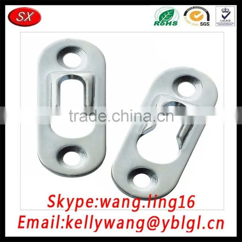 Hardware Keyhole Bracket,Bed Connecting Bracket,Metal Bracket With Holes