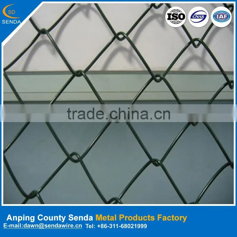 9 gauge chain link wire mesh fence