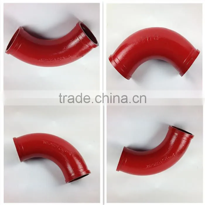 Hot sale elbow pump concrete pump twin wall elbow R275 45