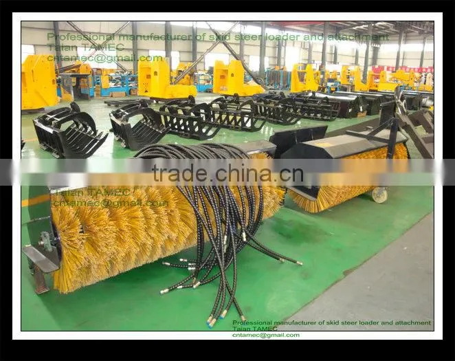 skid steer loader attachment grass cutter/mower