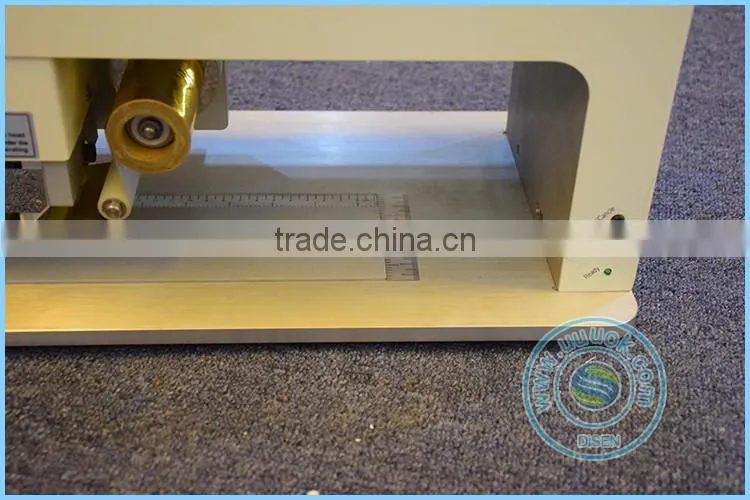 High precision mini automatic 57mmX170mm portable hot stamping machine