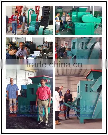 Large capacity coal briquette machine/charcoal coal ball press machine/charcoal coal powder pellet machinery