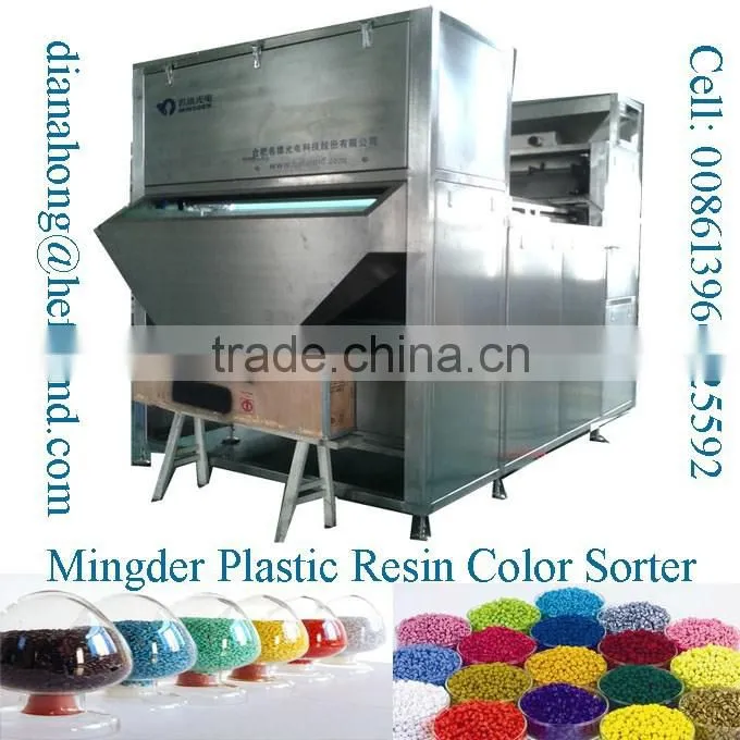 Color sorting machine, belt type plastic color sorter machine