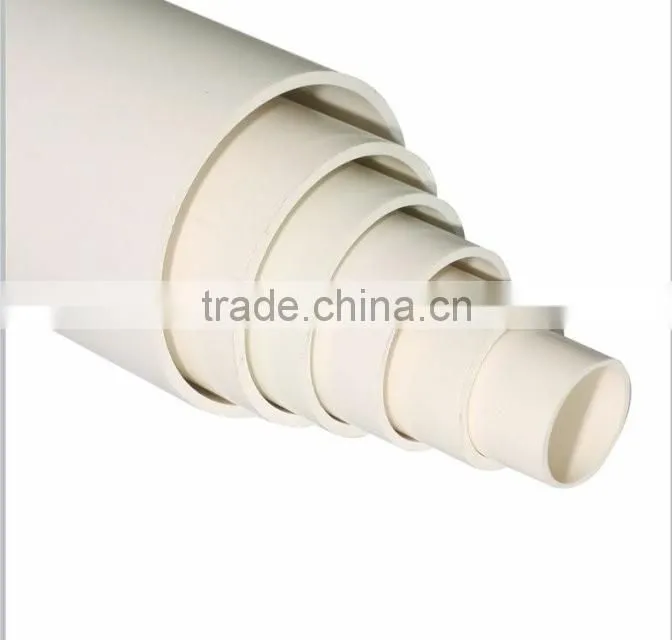hot sale in Afric pvc 200mm pipe for drainage