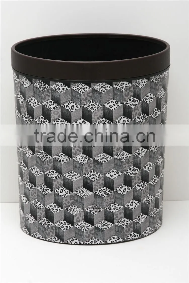 Plastic Big Semi Round Trash Can Dustbin 12L