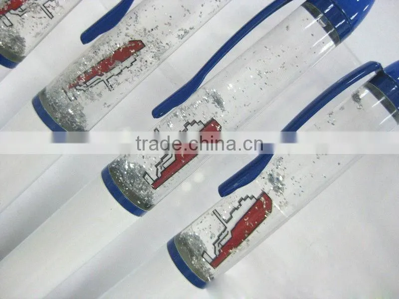 Metal aluminum floating liquid pen