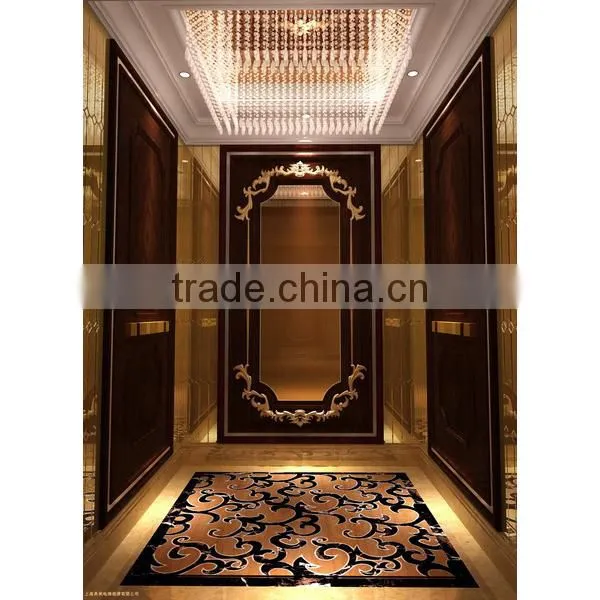 Professional Stainless Steel Interior Elevator Cabin Decoration
