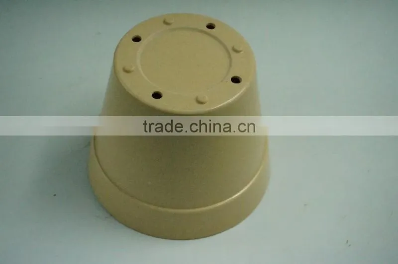 2016 hot selling bio bamboo fibre planter pots