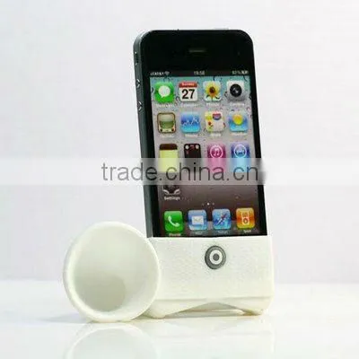 New sale soft portable silicone amplifier for cell phone