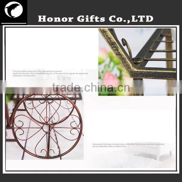 Indoor Outdoor Garden Metal Wire Flower Pot Plant Stand Wrought Iron Plant Stands