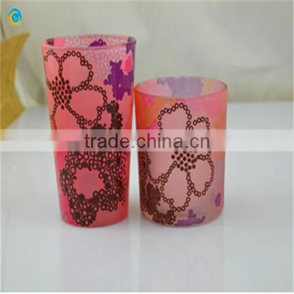 Floral Spring Votive Candle Holder Party Favors