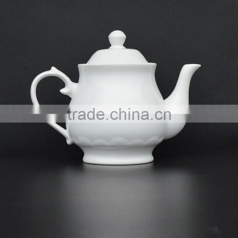 good price heat sensitive Color Changing white ceramic Teapot