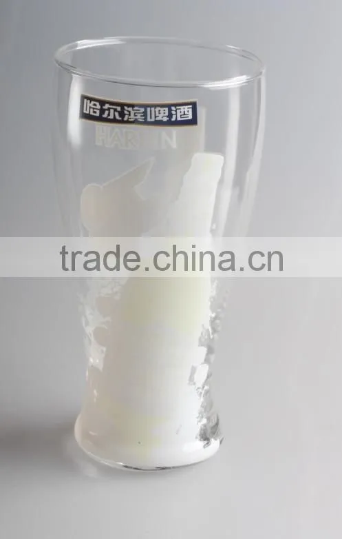 Hot sale promotion glass beer mug/cup