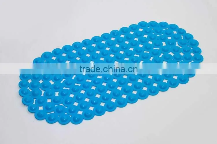 Design leaf texture high quality pvc bath mat