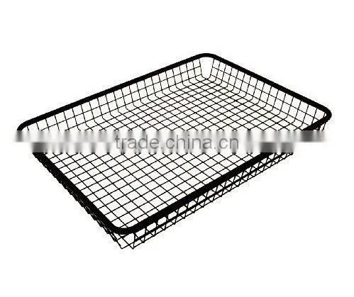 metal storage basket