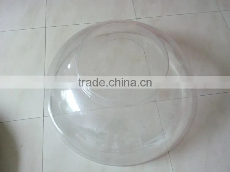 accept custom Vacuum forming clear PC/PMMA plastic cover