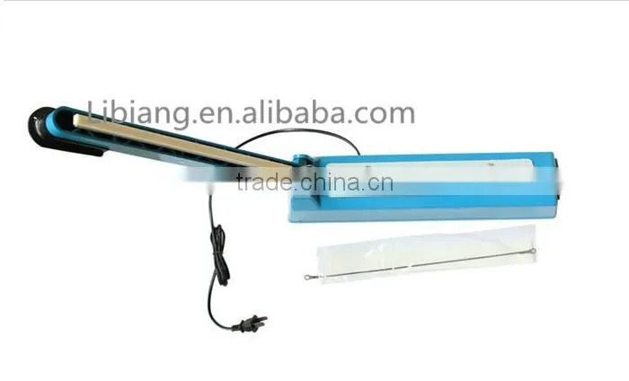 manual blue plastic bag sealing machine