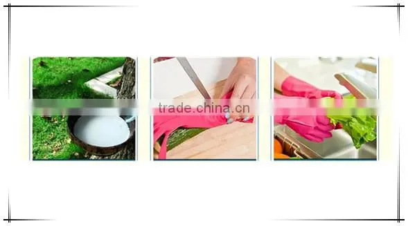 DDSAFETY Hot Sale Black Rubber Industry Gloves Working Gloves