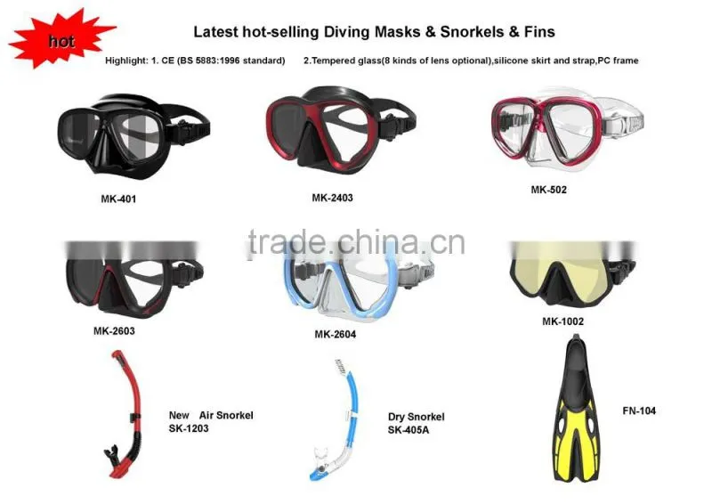 Low Volume Frameless Snorkeling Diving Mask GearMK1000)