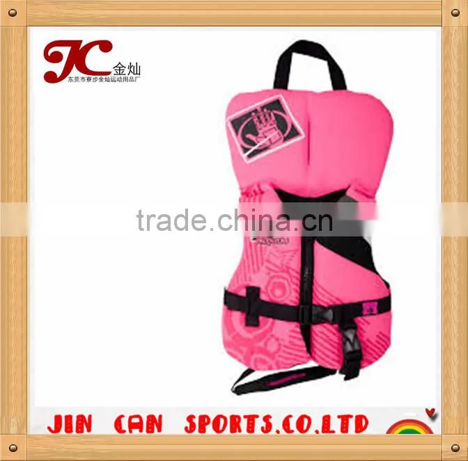 infant yellow foam life jacket