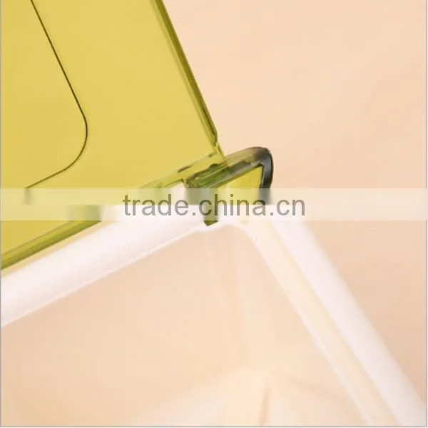 OEM Food-Grade Plastic Home Kitchen 4 samll Box With Tight Lids Seasoning Condiment Plastic Box Supplier In ShenZhen