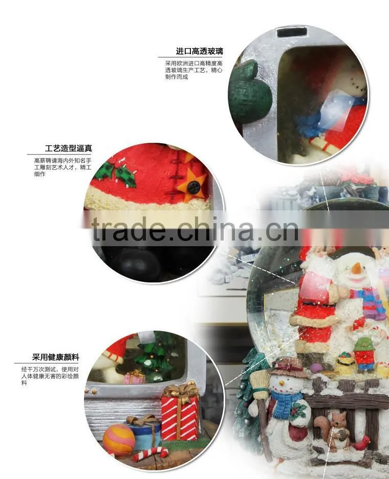 Christmas Gifts snow globe crafts snow globe Santa Decoration snow globe