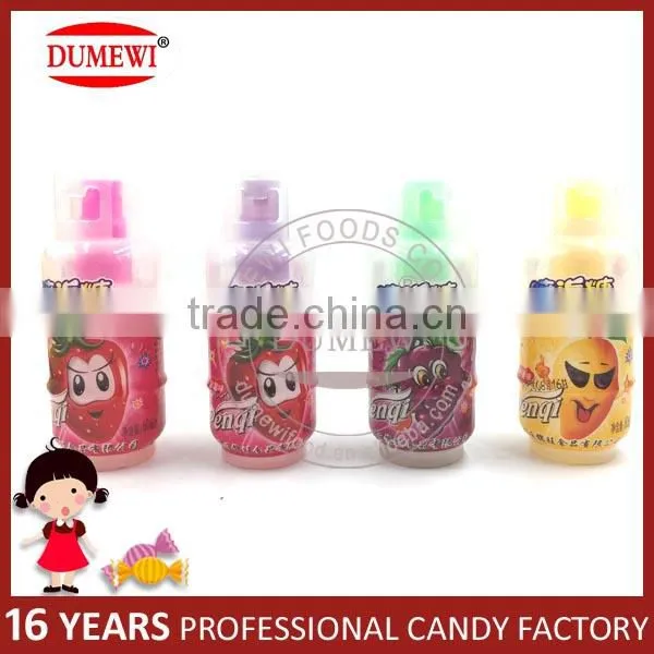 Funny Boom Shape Sour Spray Liquid Candy Toys Candy