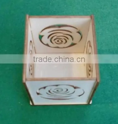 laser cutout wooden craft products