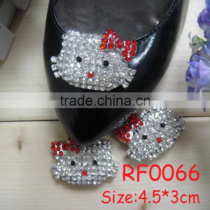 RF0066 Decorative rhinestone shoe clips for flip flops