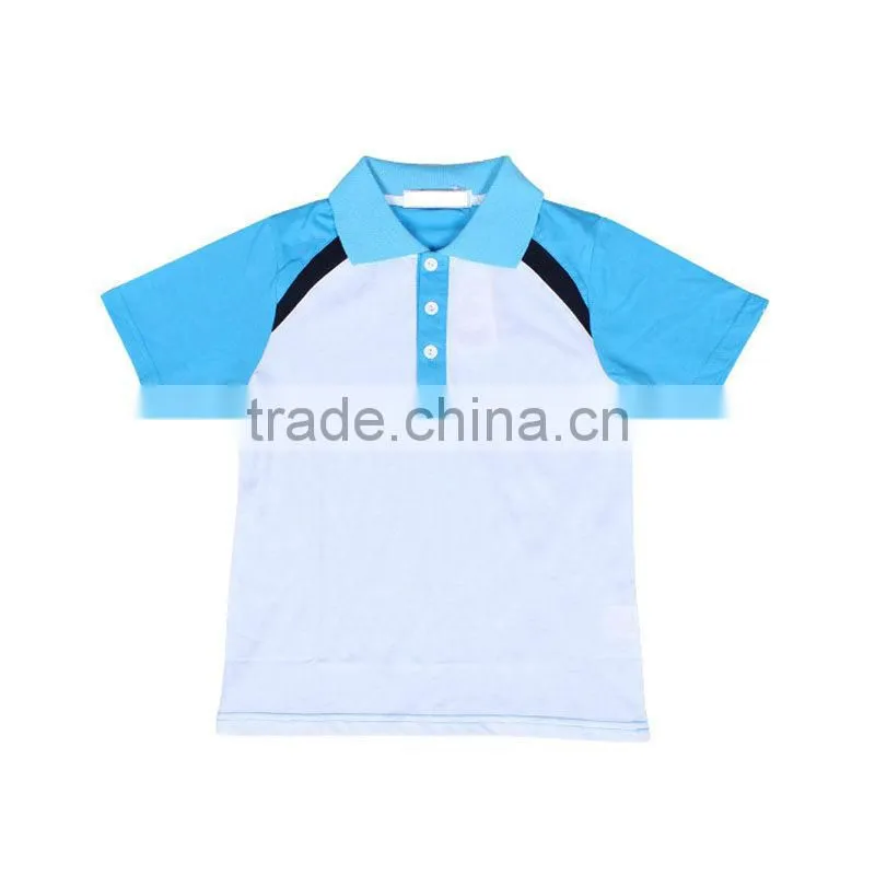 Custom 100% cotton kids school uniforms