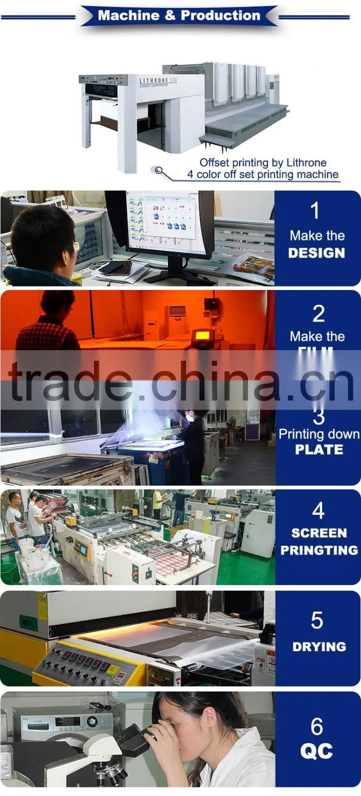 Customized colors heat transfer sticker for offset printing