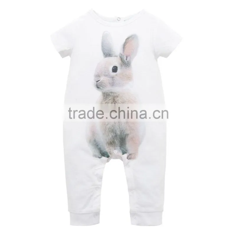 Summer Baby Clothes New Animal Design Baby Rompers