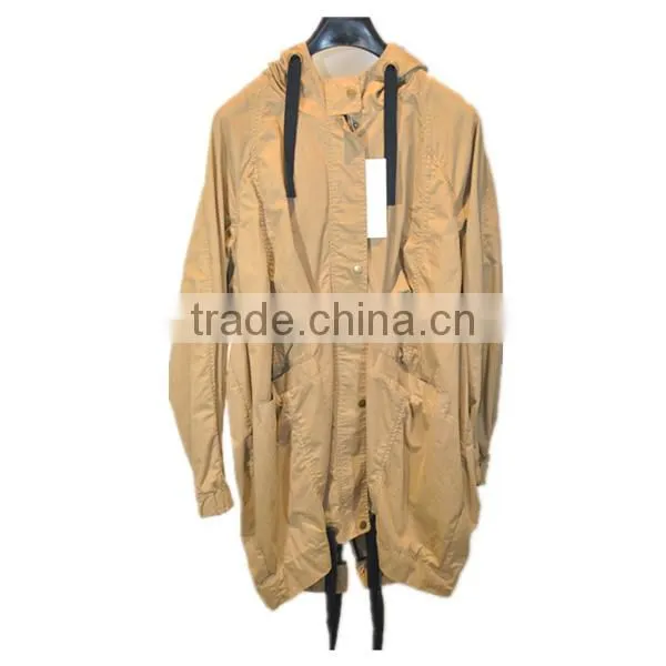2014-2015 Elegant girls' long coat ladies long coat design custom made coat