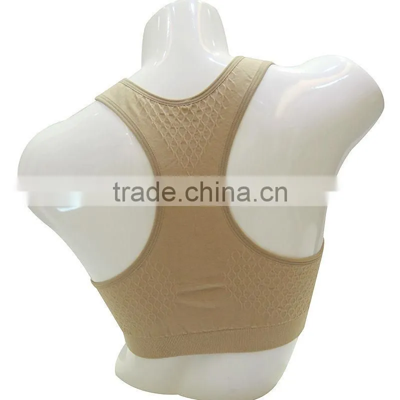new style nice quality seamless woman underwear ladies cotton sport bra