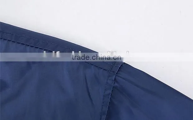 mens 100%polyester lightweight waterproof&windproof windbreaker jacket
