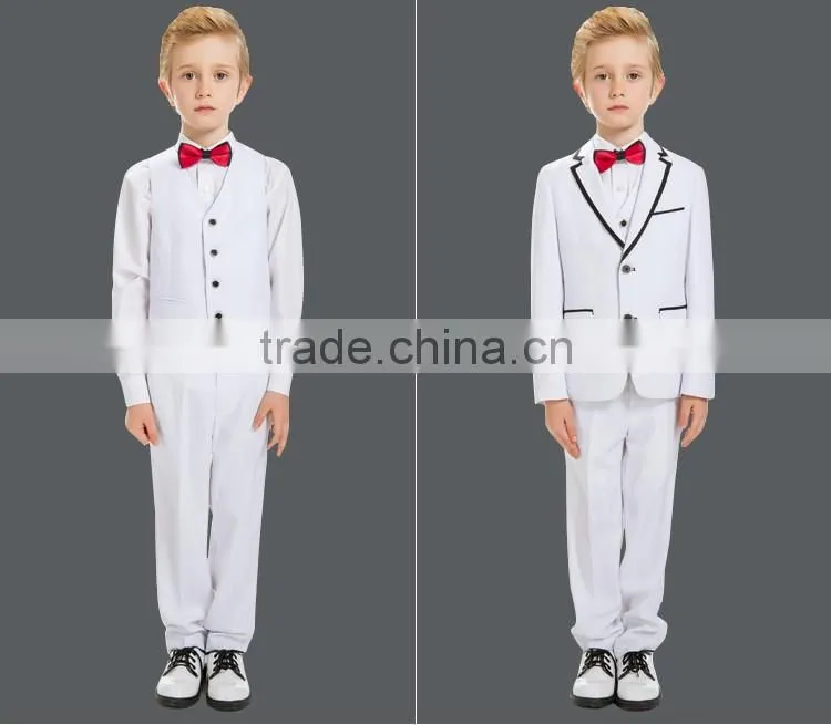 ELPA NXB0041 designer slimming wholesale black 3 piece kids boys suits