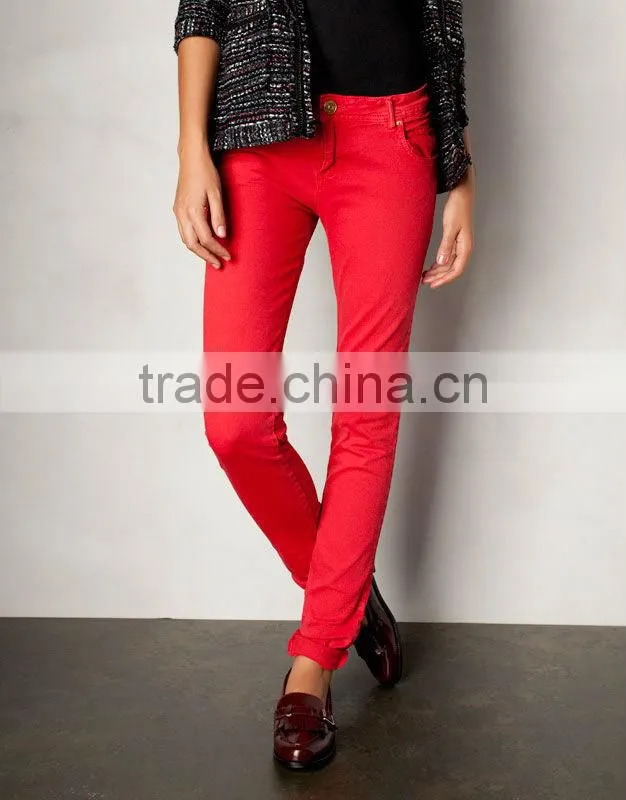 2014 Sweet candy color joker feet backing multicolor pants