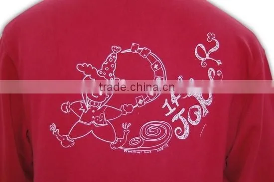 High Quality Promotional men's hoodies CVC/TC Fleece plain hoodie