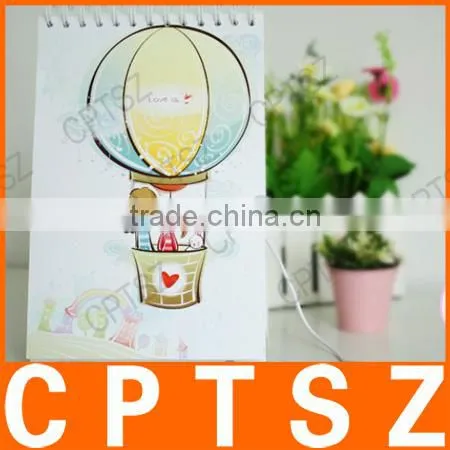 Lovers DIY calendar table lamp