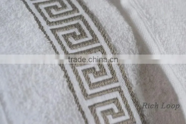 100% linen towel for hotel loop terry cotton