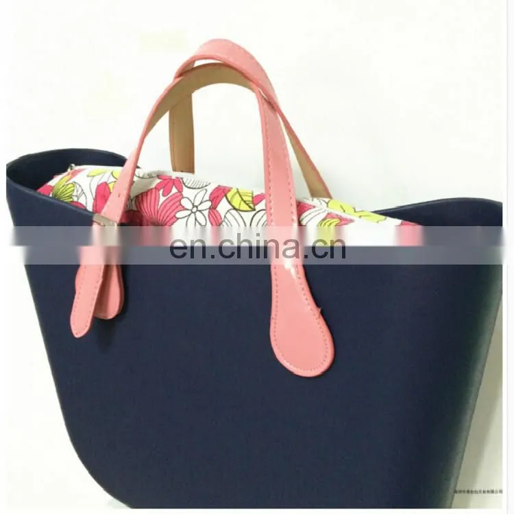 o High quality Set bag rubber bag silicone tote bag