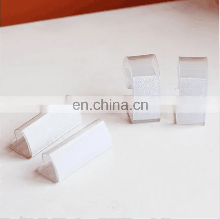 High Quality White Plastic Table Skirt Clips