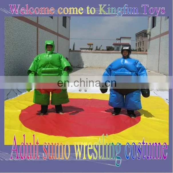 Yellow adult sumo suit for wrestling
