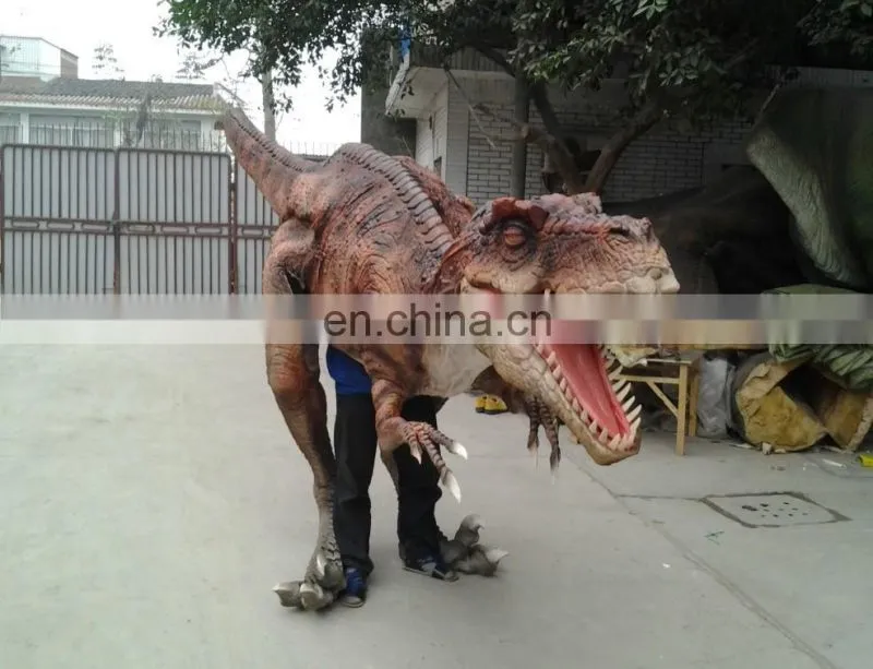 2016 Animatronic mechanical dinosaur costume for adults