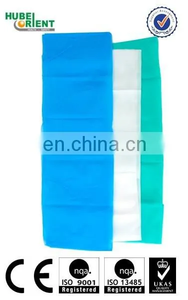Cheap Waterproof Nonwoven Disposable Bed Sheet For Hospital Bed