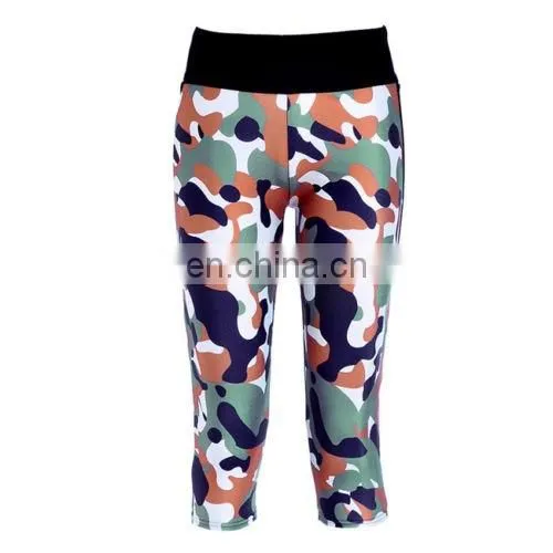 fitness clothes quick dry yoga pants leggings custom print jogging pants with pocket