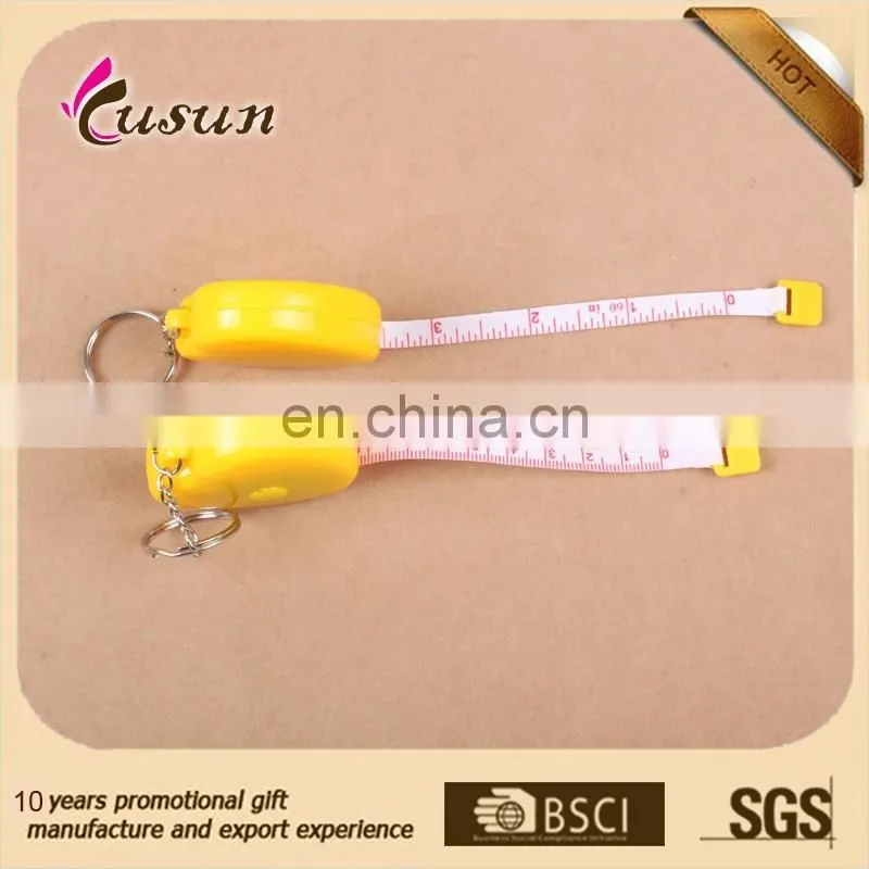 Plastic heart shaped great material custom tailor measure tape